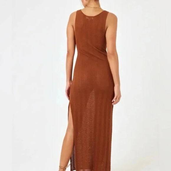 L*Space Tricia Dress, coffee - Picture 7 of 8